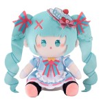 Vocaloid Hatsune Miku Moeyu Miku Merch Sweet Series Kawaii Sitting Plush Doll